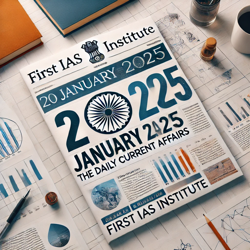 20 Jan 2025: The Hindu Analysis (Daily Current Affairs) - First IAS Institute